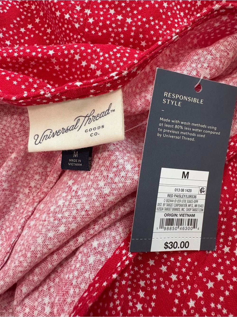NWT Universal Thread Button-Front Dress - Picture 11 of 13